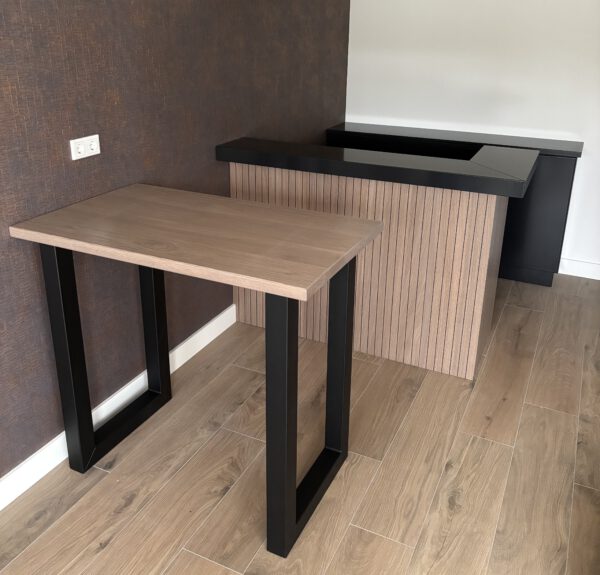STATAFEL STEEL Mid Brown - Afbeelding 2